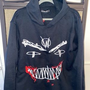 Mens Evil Hearts Club Hoodie
